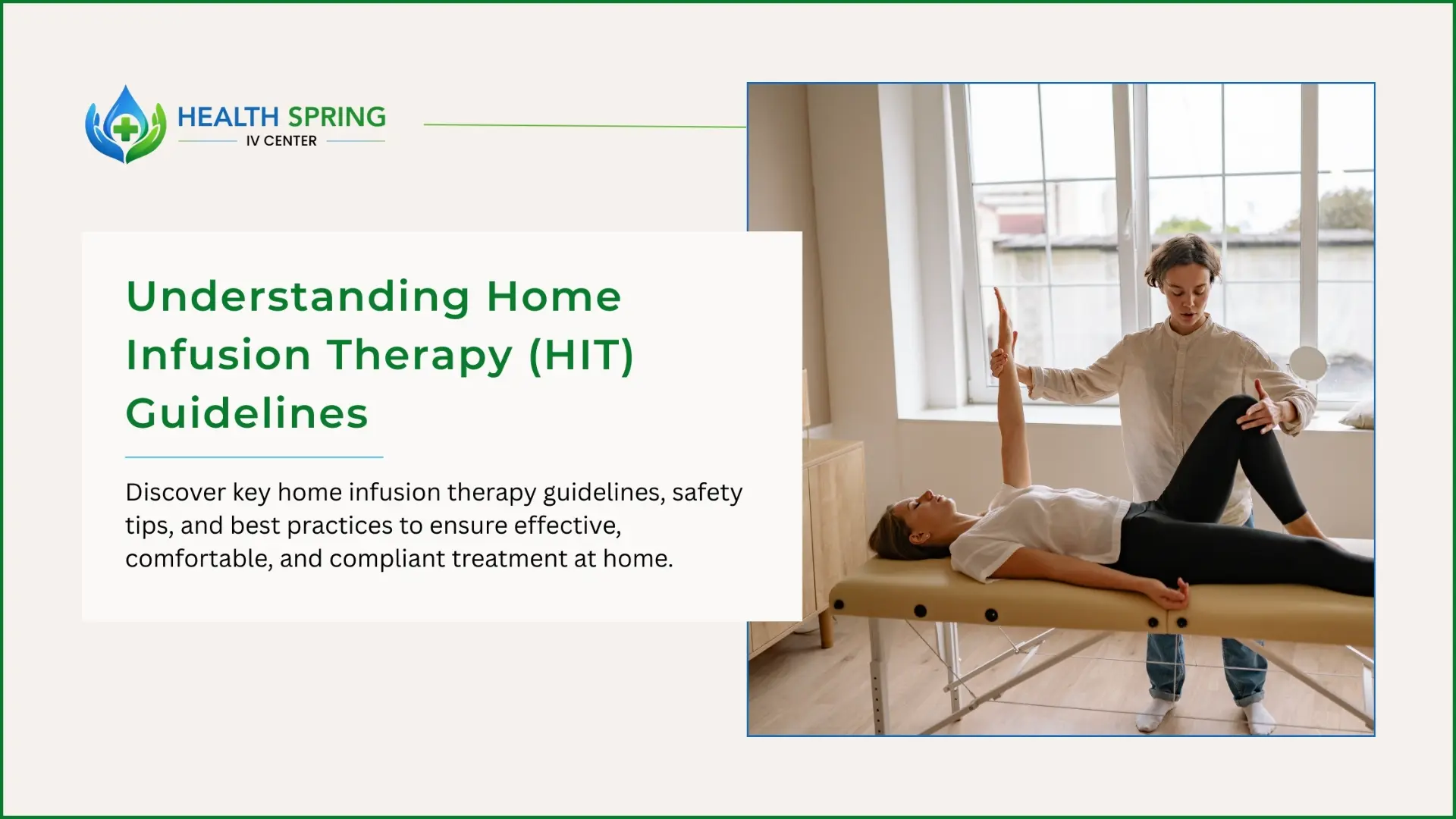 Home Infusion Therapy Guidelines Explained